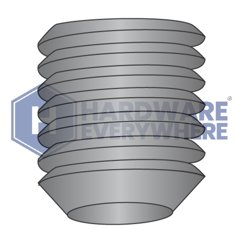 3/8-16 x 7/8 SOCKET SET SCREWS / Steel / Black Oxide