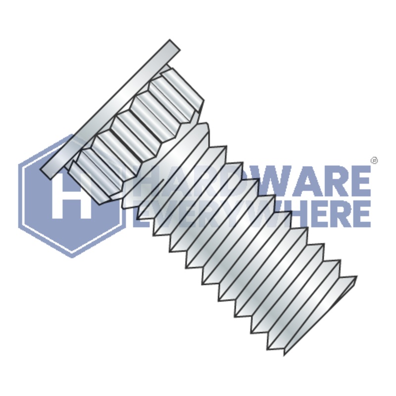 6-32 x 3/8 SELF CLINCHING STUD / Bronze / Tin