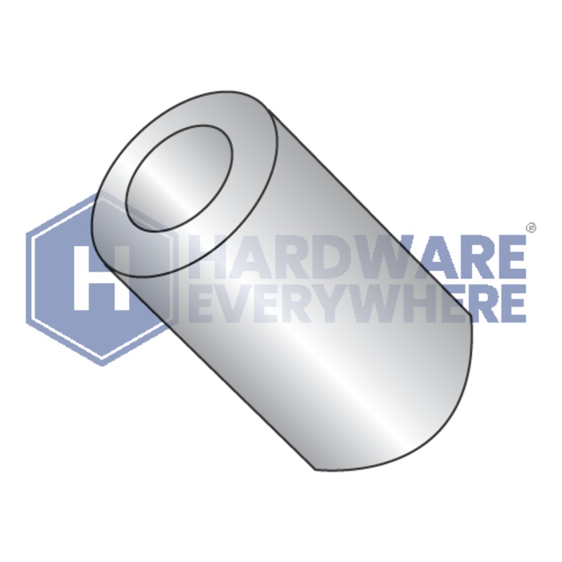 8 x 1/2 ROUND SPACERS / Stainless Steel / Plain FUL163378748374