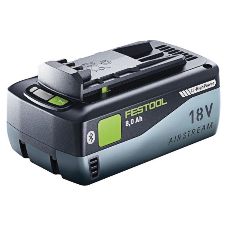 FESTOOL 577324 High-Power Battery Pack, 18 V, 8 Ah Battery Capacity, Lithium-Ion Battery Chemistry