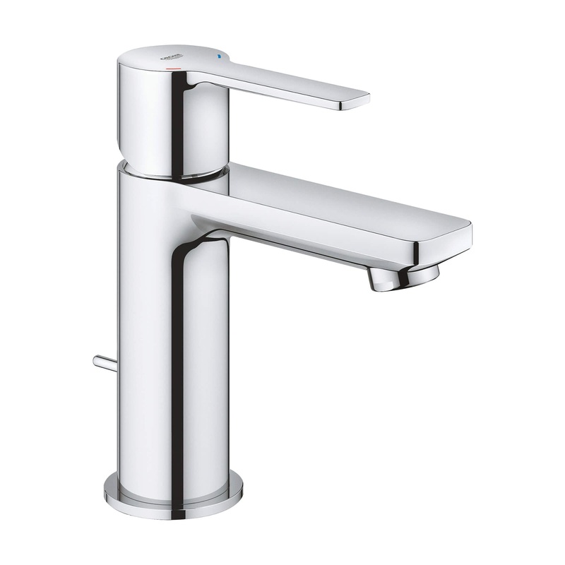 GROHE Lineare 2382400A Bathroom Faucet, 1-Handle, Deck, Single-Hole, Pop-Up, StarLight Chrome