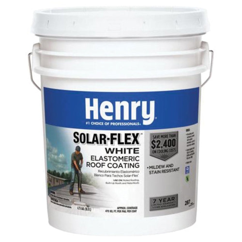 Henry Solar-Flex HE287SF046 Elastomeric Roof Coating