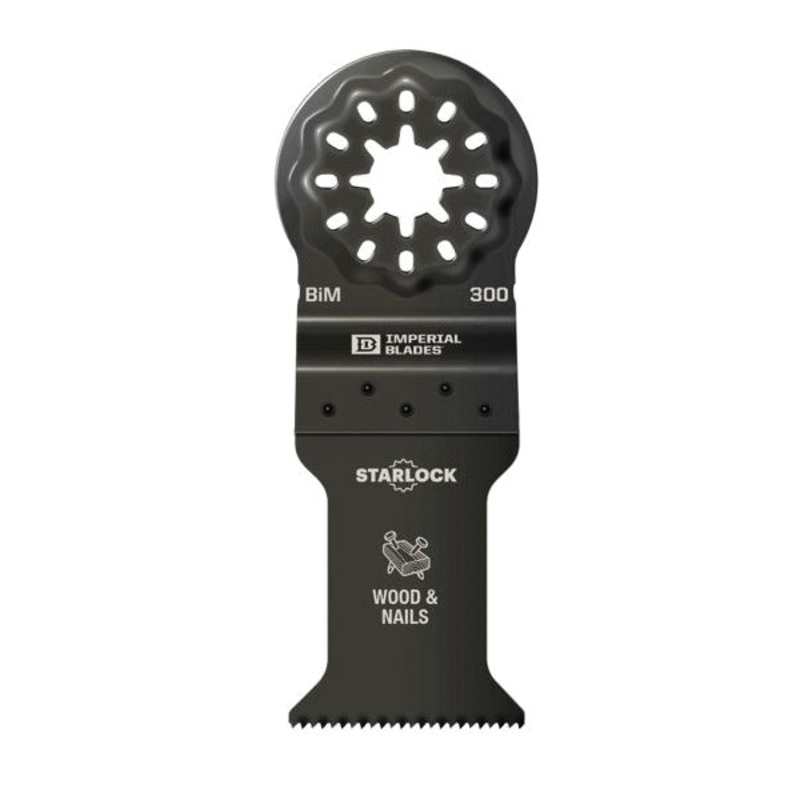 IMPERIAL BLADES STARLOCK IBSL300-3 Standard Blade, Bi-Metal Blade, 3-Piece