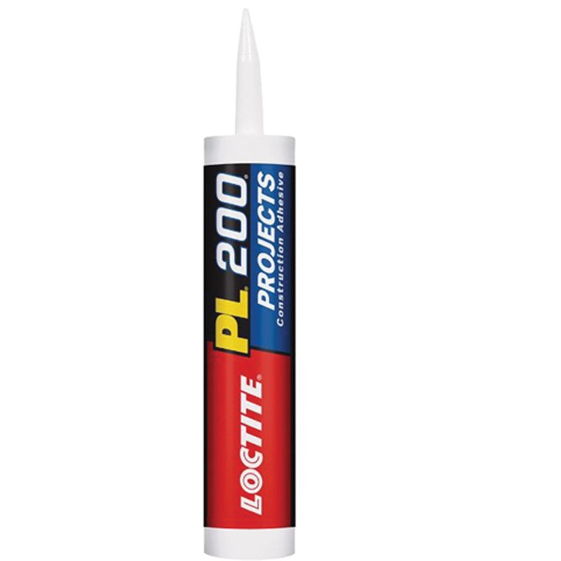 LOCTITE 1390602 Low VOC Projects Construction Adhesive, Paste, Off-White, Mild Acrylic, 48 hr Curing, 28 oz, Cartridge