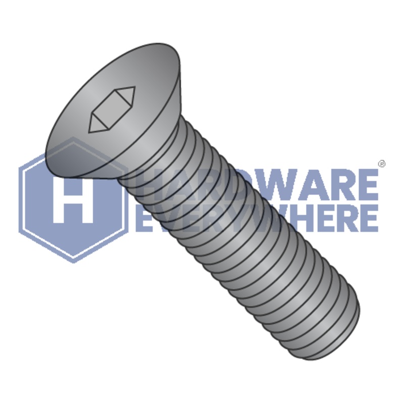 M6-1 x 40 METRIC FLAT HEAD SOCKET CAP SCREWS / Flat Head / Steel / Black Oxide