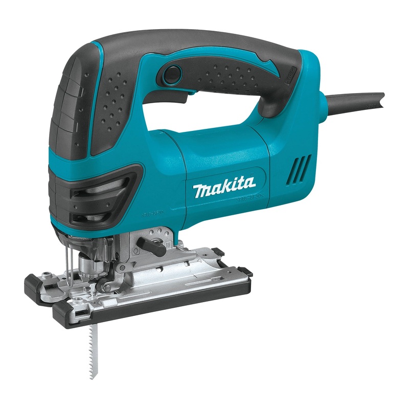 Makita 4350FCT Jig Saw, Tool/Kit: Tool, 3 in, 4-1/8 in Blade, 1 in L Stroke, Orbital Stroke, 800 to 2800 spm Speed