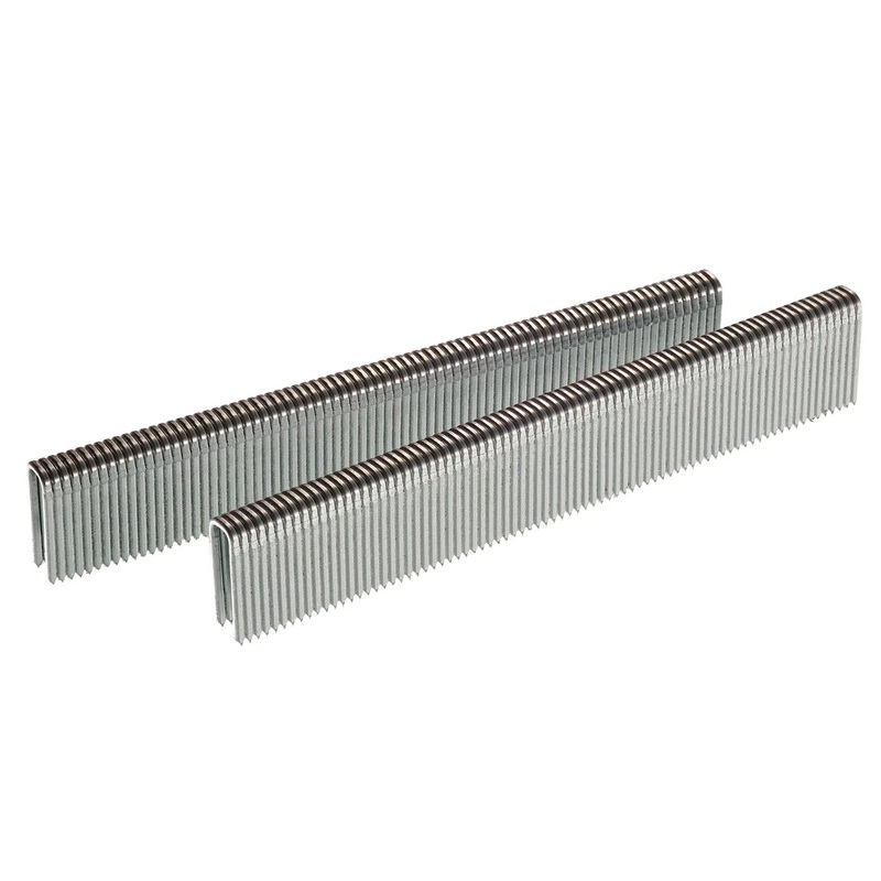 SENCO L13BABR Wire Staple, Glued Collation, 18 ga, Medium Crown, 1/4 in Crown, 1 in L Leg, Chisel Point