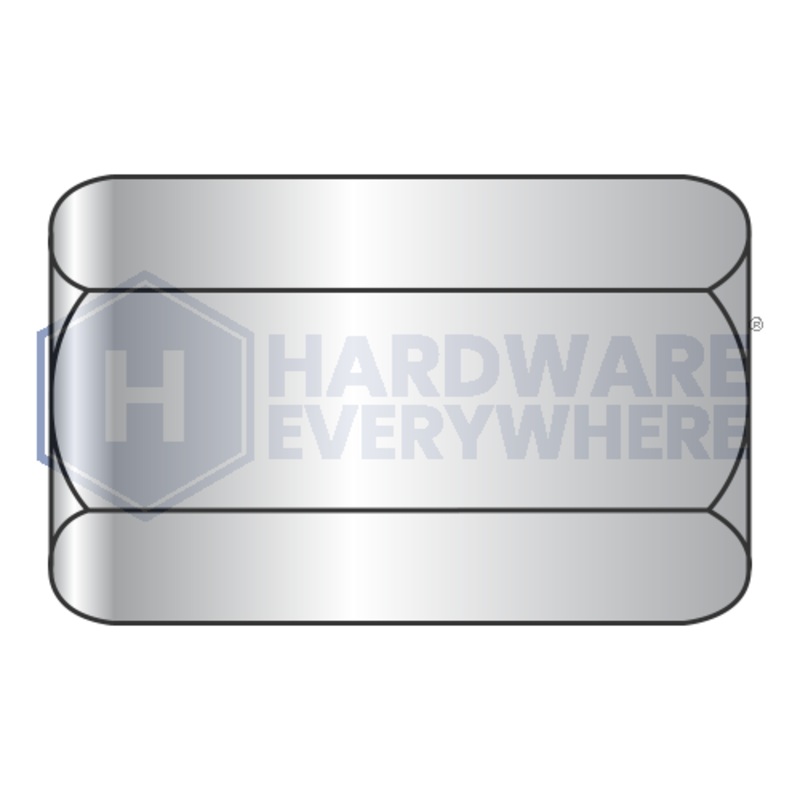 5/8-18 X 2-1/8 HEX COUPLING NUTS / Steel / Zinc