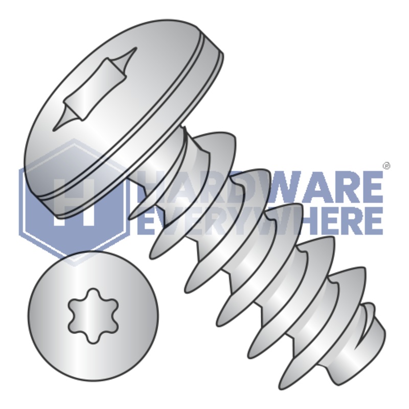 M3.5 x 8 METRIC THREAD FORMING SCREWS / Torx / Pan Head / A2 Stainless / Plain