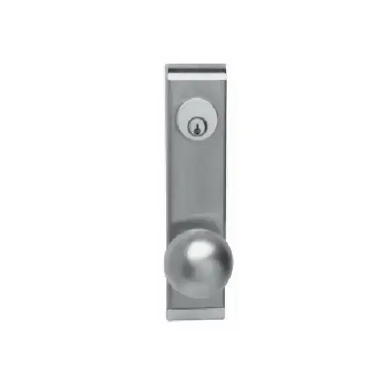 Falcon 911K US15 Lock Exit Device Trim Satin Nickel Plated Clear Coated