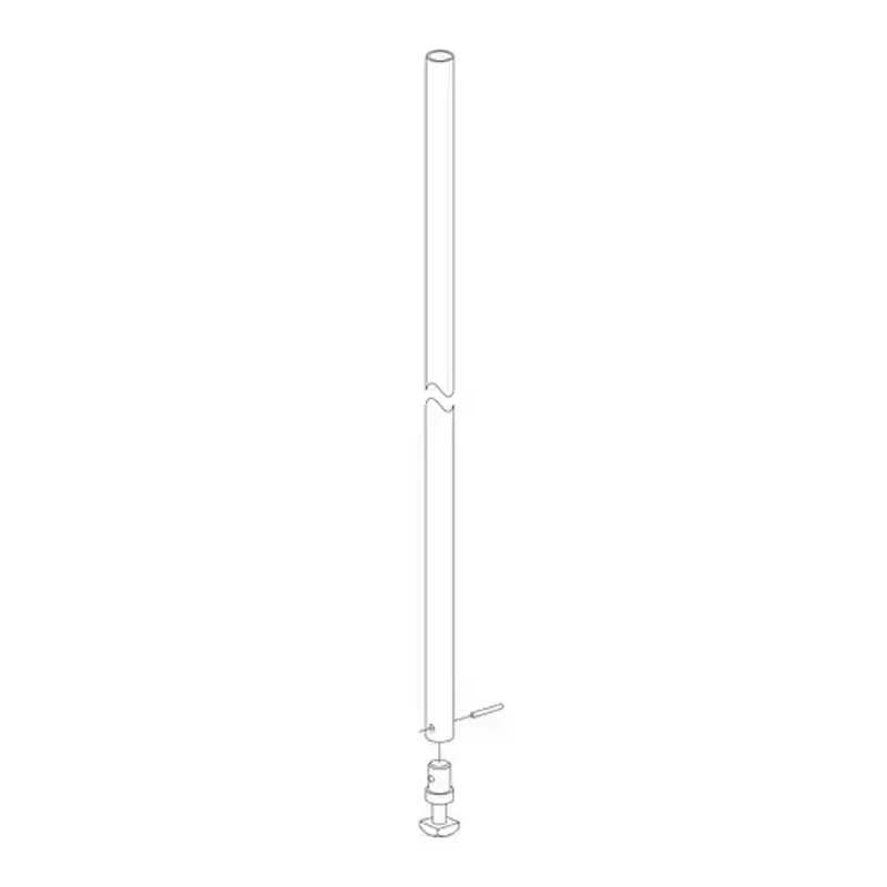 Von Duprin 050455 US26D 8827 Bottom Rod Kit, Satin Chrome