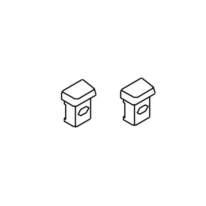 Adams Rite 25-0625-MP Aluminum Door Lock Parts and Accessories pack of 2