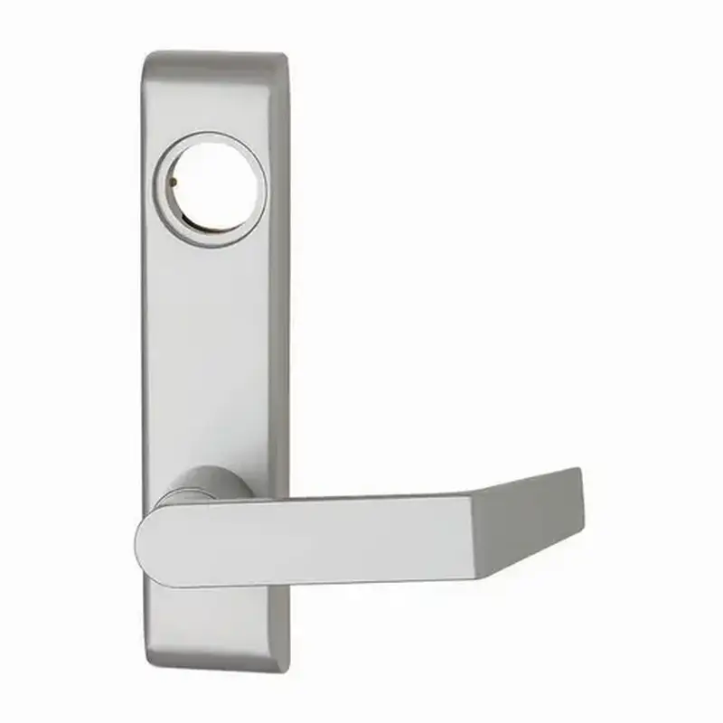Falcon 912L SP28 DANE RHR Lock Exit Device Trim Aluminum Painted