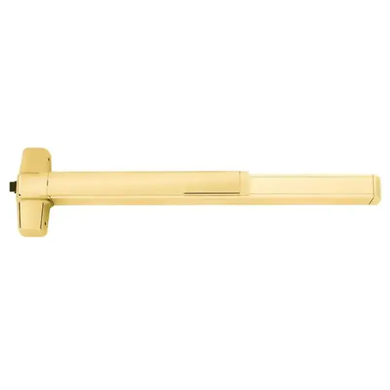 Von Duprin QEL98L-BE-07 4 US3 RHR Von Duprin Rim Exit Devices Bright Brass