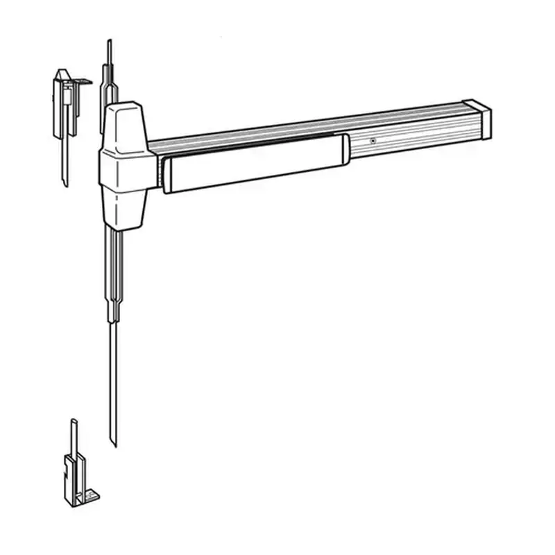 Von Duprin 9947L-BE-01 4 26D LHR Exit Device Satin Chrome