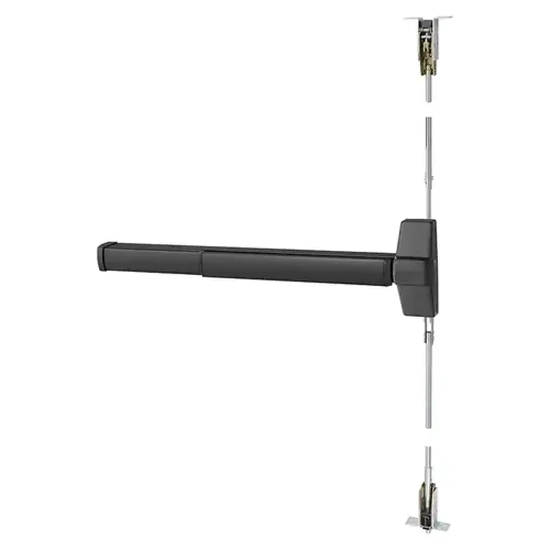 Corbin Russwin ED5657AT BSP LHR Exit Device Black Suede Powder Coat