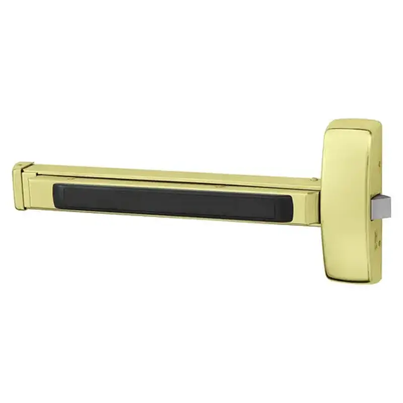 Sargent 4356-8876E-12V ETP LHR 3 Manufacturing Rim Exit Devices Bright Brass