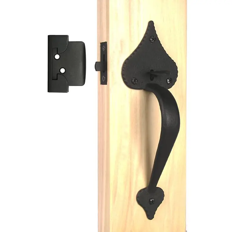 11" Thumb Latch, Double Sided Heart Style