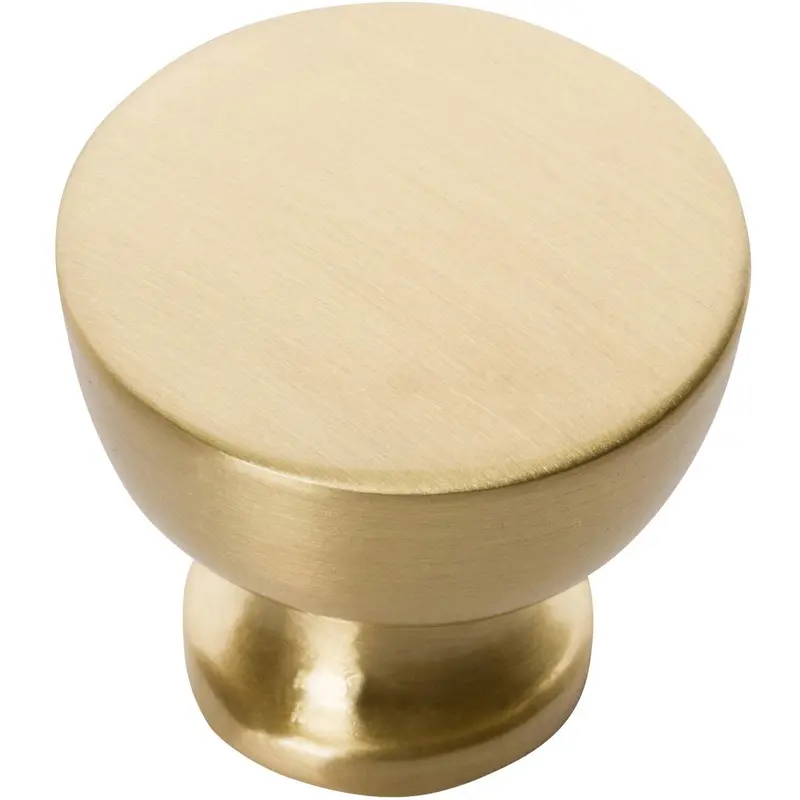 Satin Brass Cabinet Knobs - SHKM013-BRS-5