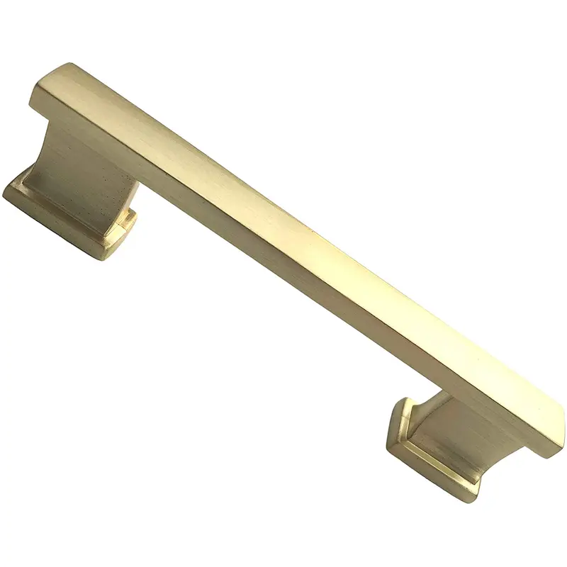 Satin Brass Cabinet Pulls - SH4074-128-BRS-5