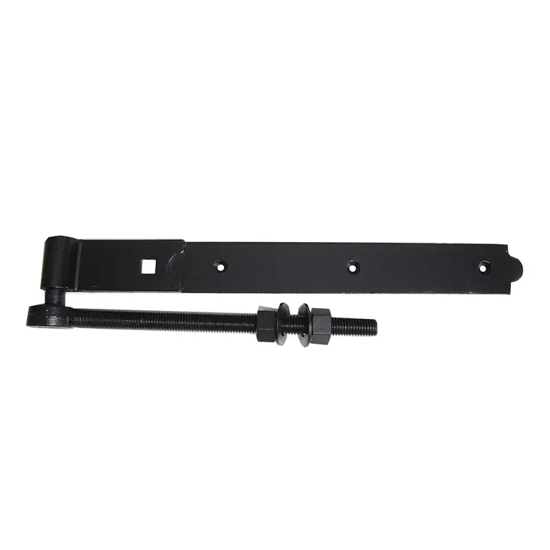 Bolt & Strap Pintle Hinge Black12"