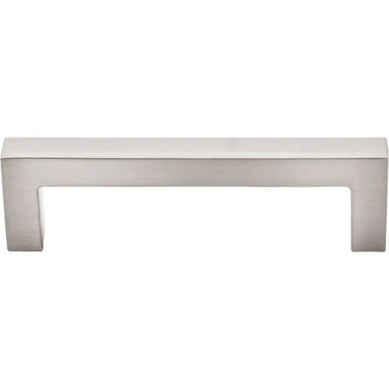 Nouveau Square Bar Pull3 - 3/4" (96mm) / Brushed Satin Nickel