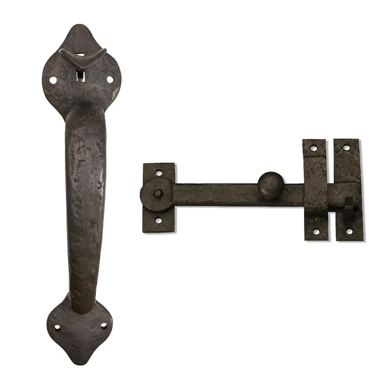 Solid Bronze Thumb Latch8" / With Knob