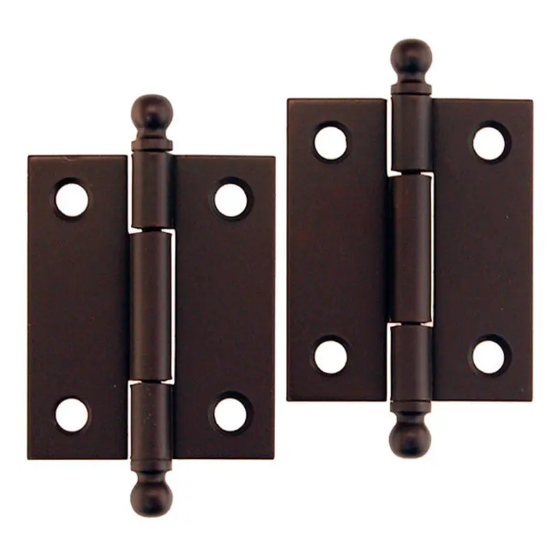 Steel Ball Tipped Hinge, 1-15/16"Oil Rubbed Bronze