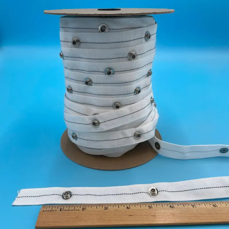 4-1/4" Spacing Ripplefold Snap Tape Hard Action (100 Yards)