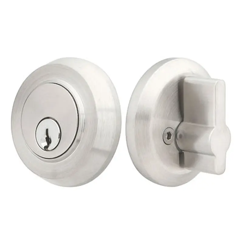 Stainless Steel Round DeadboltSingle Cylinder