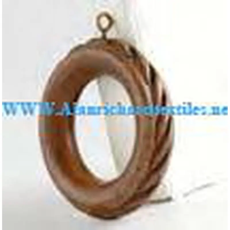 Buckingham Resin Ring for 2" Pole Rope Design