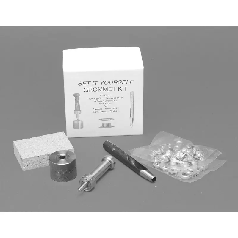 C.S. Osborne Home Grommet Kit/ - Nickel 7/16" - 3