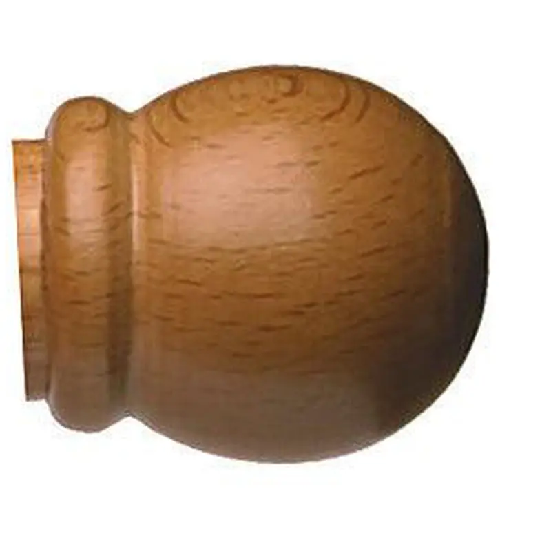Forest Bola Finial 1 3/16"00 Unfinished