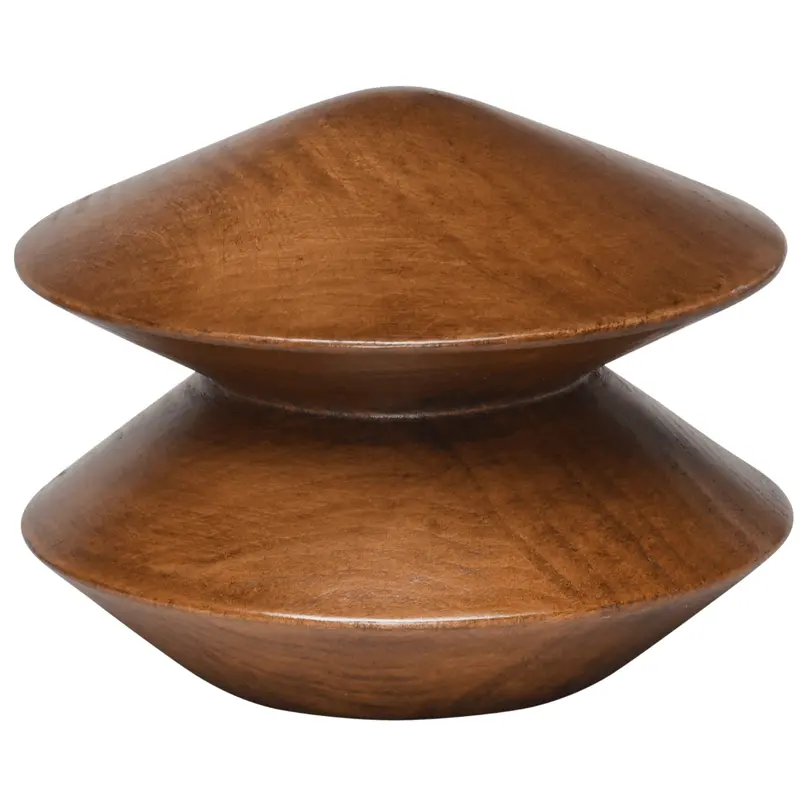 Kirsch Wood Trends Miller Finial For Curtains - Various Colors1-3/8" / Estate Oak 820