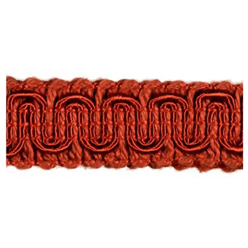 Rayon Scroll Gimp - K19 Rust 36 Yards