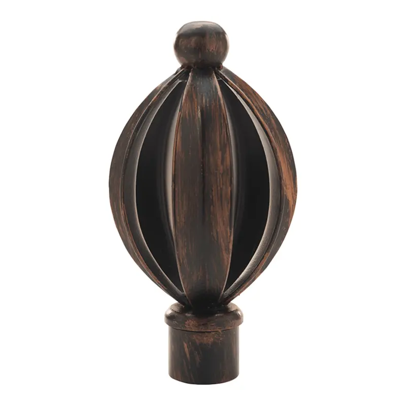 Select Iron Works Royal Drapery Finial - Various Sizes / Colors3/4" / Black Copper