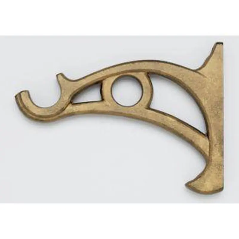 Wrought Iron Double Bracket - 801 - Iron Gold