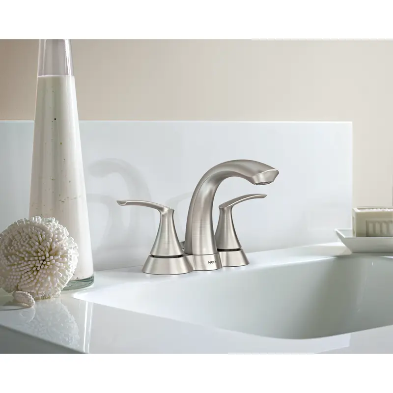 Darcy Chrome two-handle high arc bathroom faucetChrome