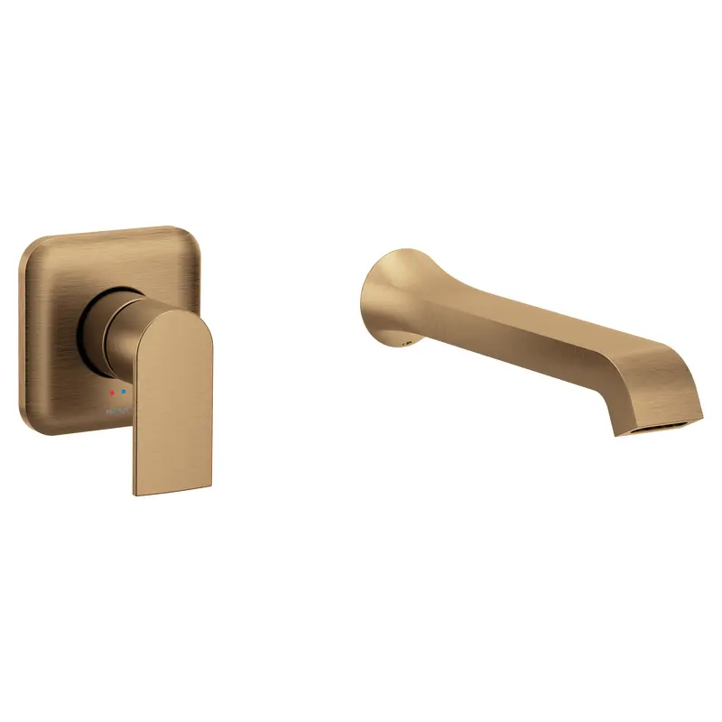 Genta LX Wall Mount Tub Filler TrimChrome