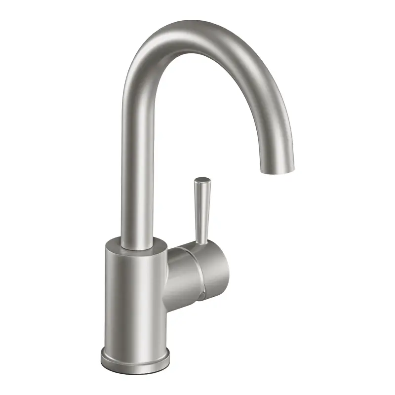 Level Classic stainless one-handle high arc single mount bar faucetClassic Stainless