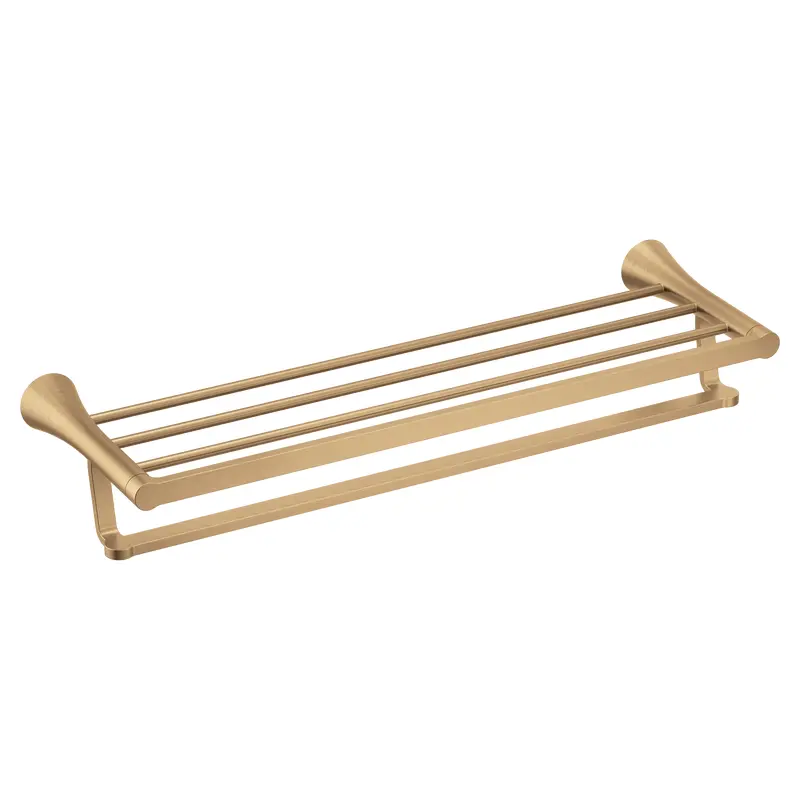 Mikah Chrome towel shelfChrome
