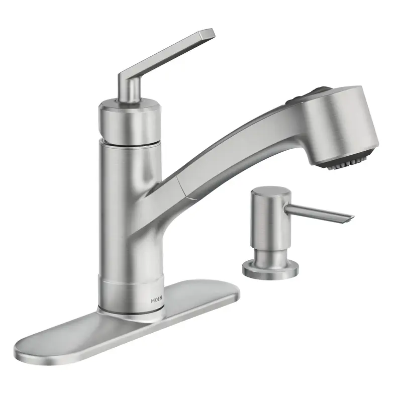 Shaye Spot Resist Stainless One-Handle Kitchen FaucetSpot Resist Stainless