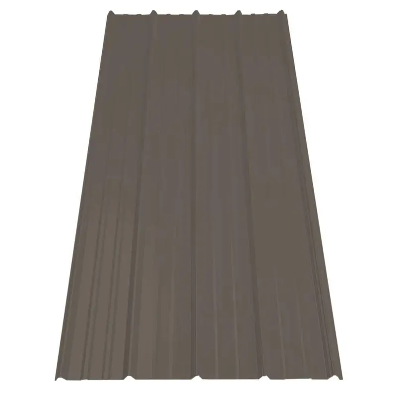 12 ft. SM-Rib Galvalume Steel 29-Gauge Roof/Siding Panel in Slate26.762 / piece