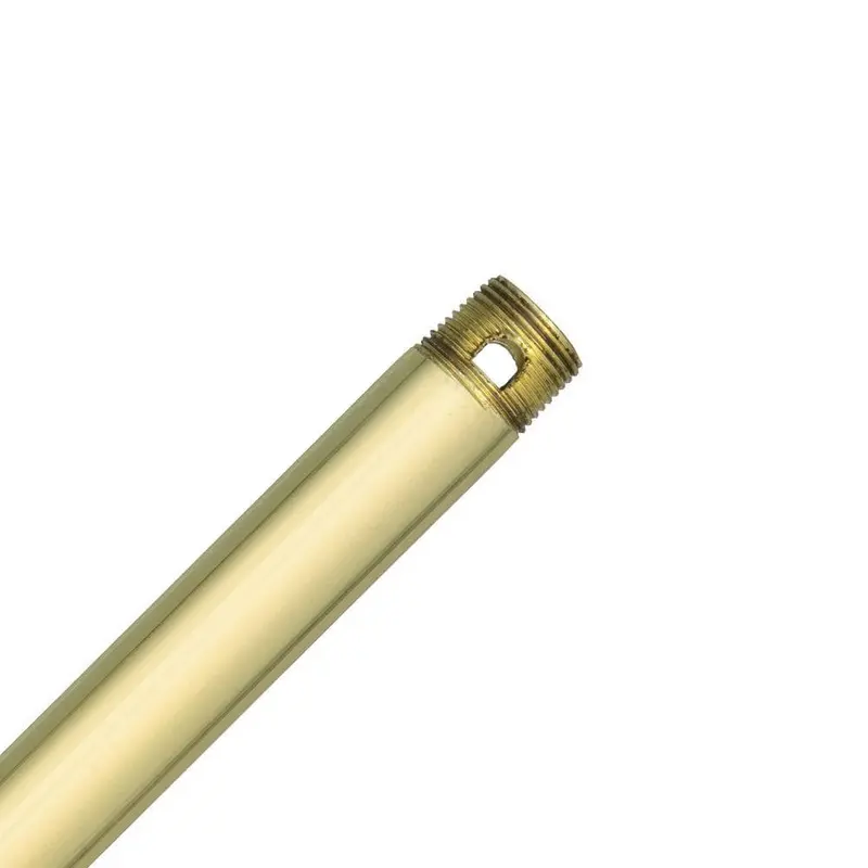 12 in. Brass Extension Downrod for 10 ft. ceilingsBright Brass