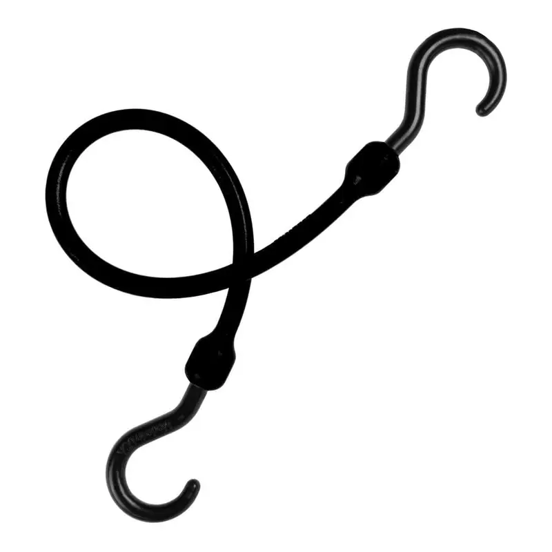 18 in. Easy Stretch Cord in Black (4-Pack)