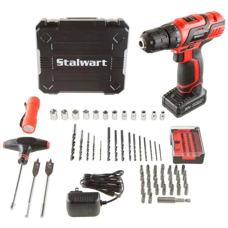 20-Volt Lithium Ion 3/8 in. Cordless Drill Set6.35 / each