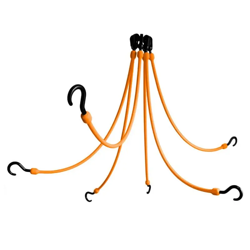 24 in. 6-Arm Flex-Web in Safety Orange