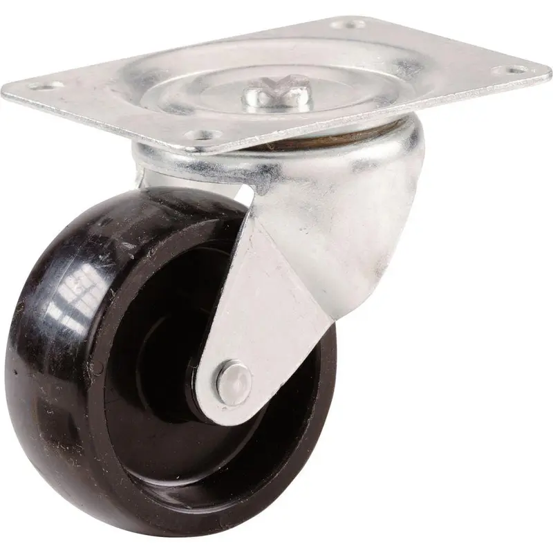 3 in. Polypropylene Swivel Plate Caster with 210 lb. Load Rating.995 / each
