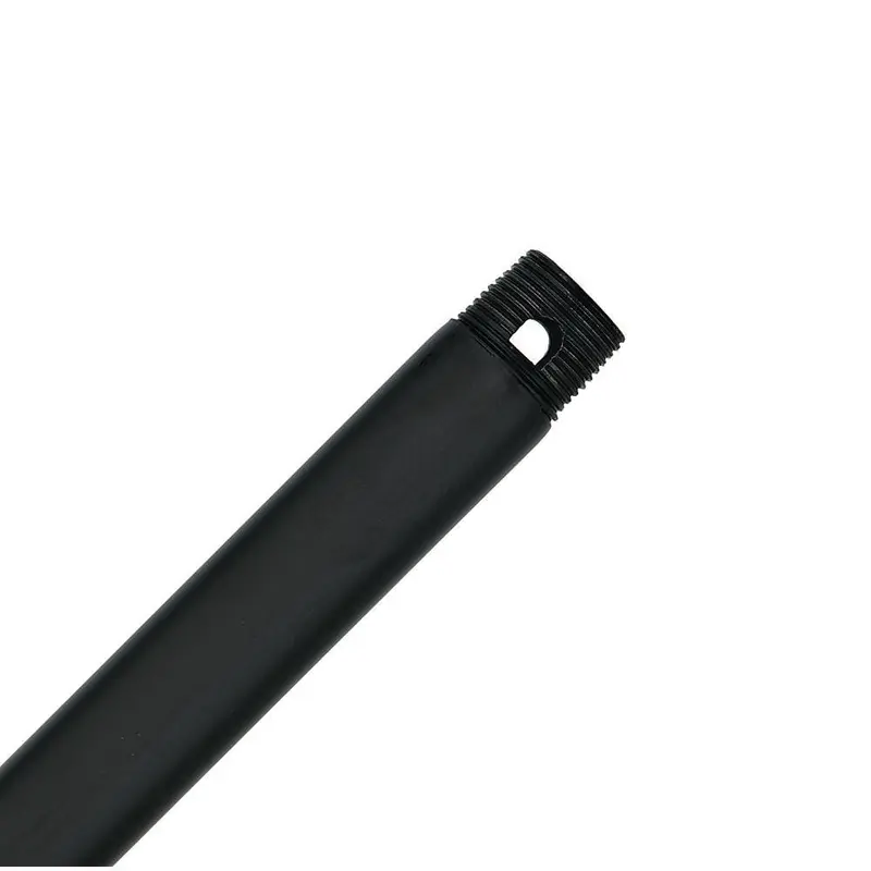 36 in. Original Double Black Threaded Extension Downrod for 12 ft. ceilings