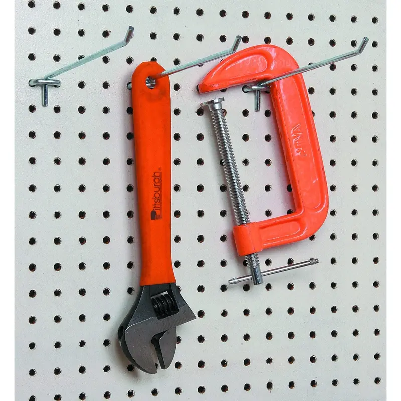 8 in. Straight Pegboard Hooks, 3 Pc.